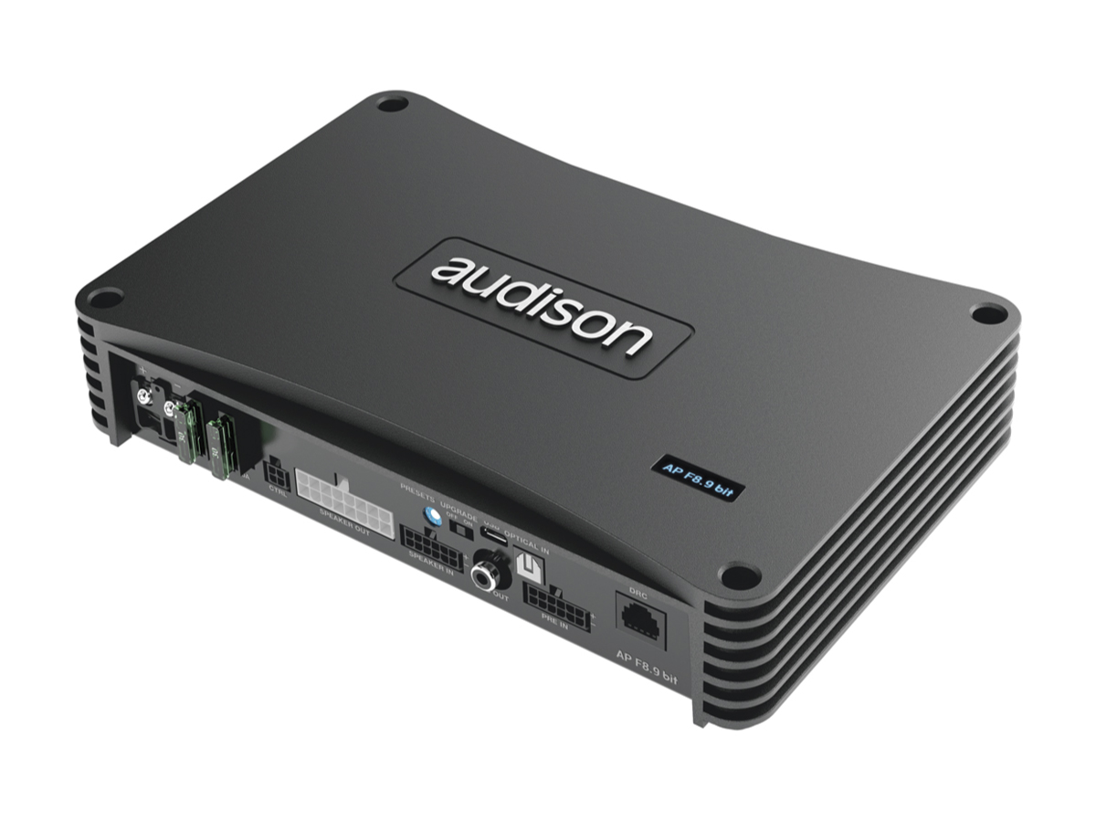 Audison Prima APF8.9 bit 8-kanavainen 24V DSP-vahvistin Audison Prima APF8.9 bit 8-kanavainen 24V DSP-vahvistin