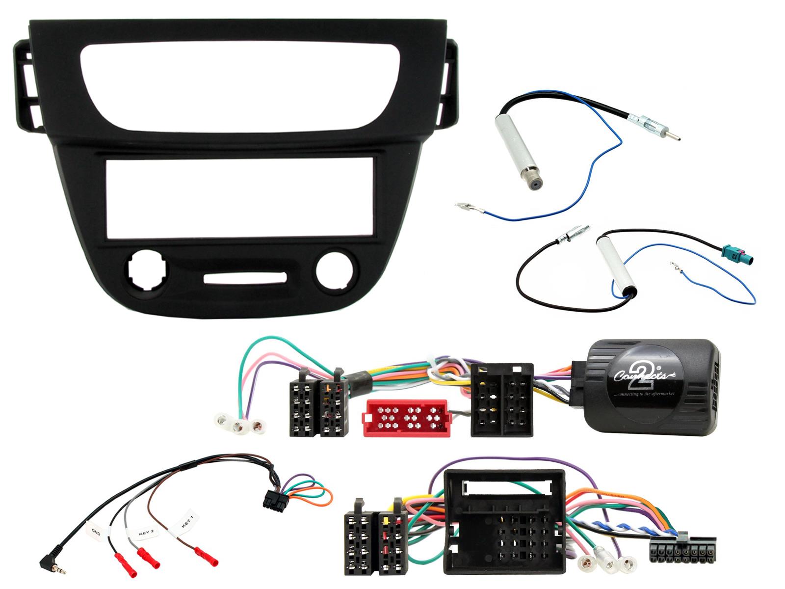Connects2 CTKRT16 Renault Megane 09-16 1-DIN asennussarja Connects2 CTKRT16 Renault Megane 09-16 1-DIN asennussarja