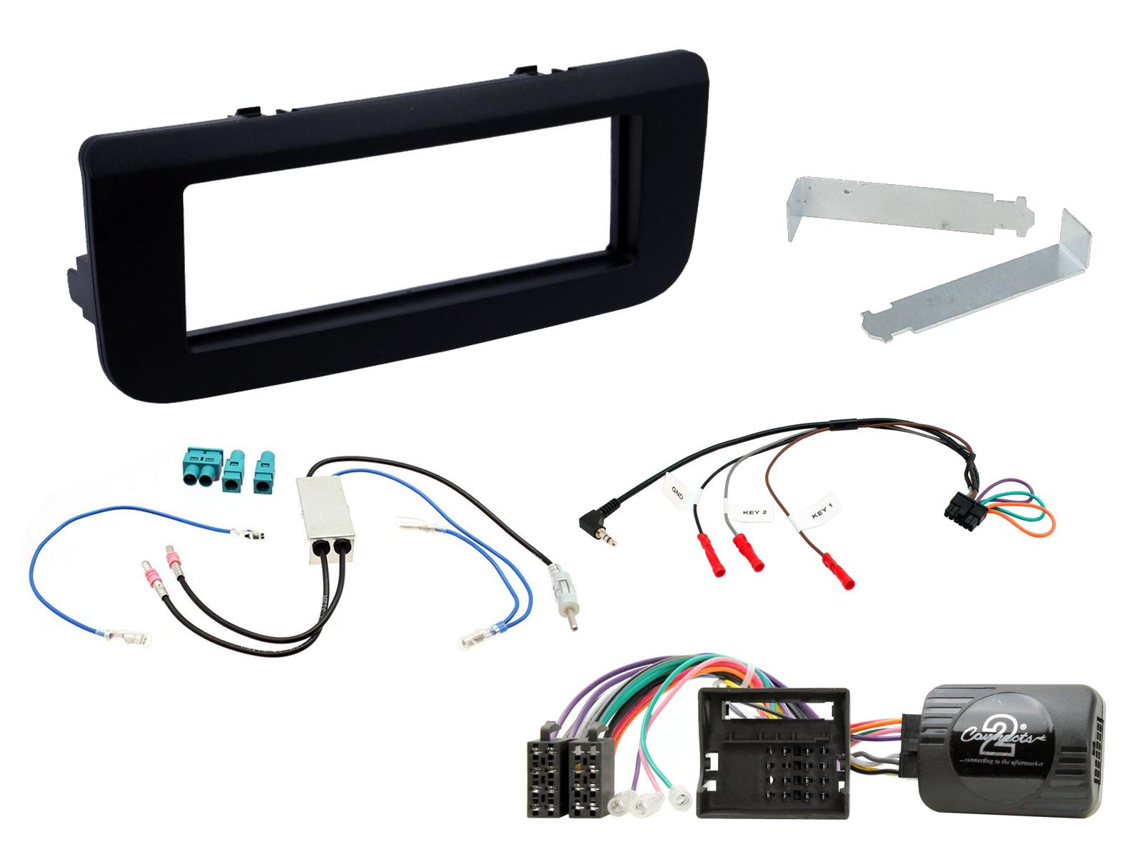 Connects2 CTKSK10 Skoda Fabia/Roomster 1-DIN asennussarja Connects2 CTKSK10 Skoda Fabia/Roomster 1-DIN asennussarja