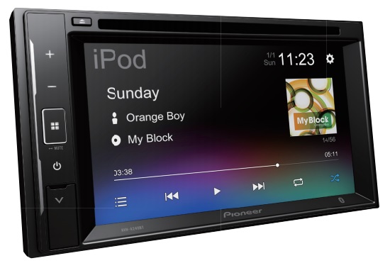 Pioneer AVH-A240BT 2-DIN mediasoitin Pioneer AVH-A240BT 2-DIN mediasoitin