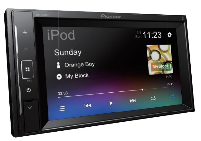 Pioneer DMH-A240BT 2-DIN mediasoitin Pioneer DMH-A240BT 2-DIN mediasoitin