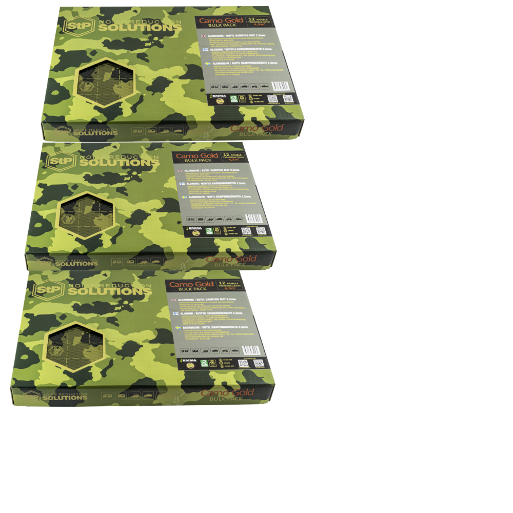3kpl STP Camo Gold Bulk Pack (13.5m²) 3kpl STP Camo Gold Bulk Pack (13.5m²)