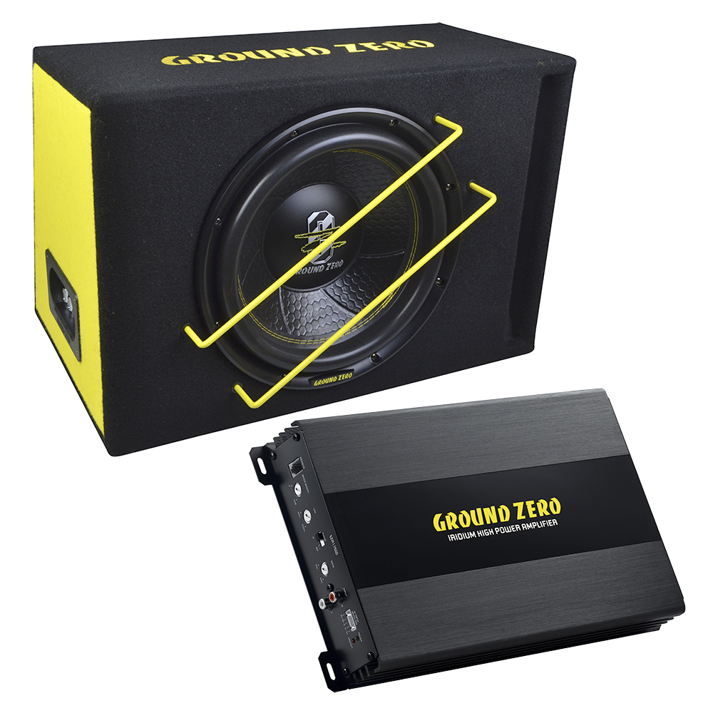 Ground Zero 450 SPL Bassopaketti Ground Zero 450 SPL Bassopaketti