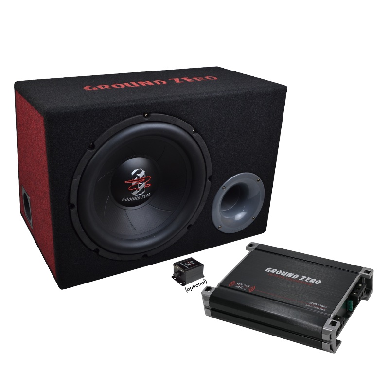 Ground Zero 12.300X-II 12" bassopaketti Ground Zero 12.300X-II 12" bassopaketti