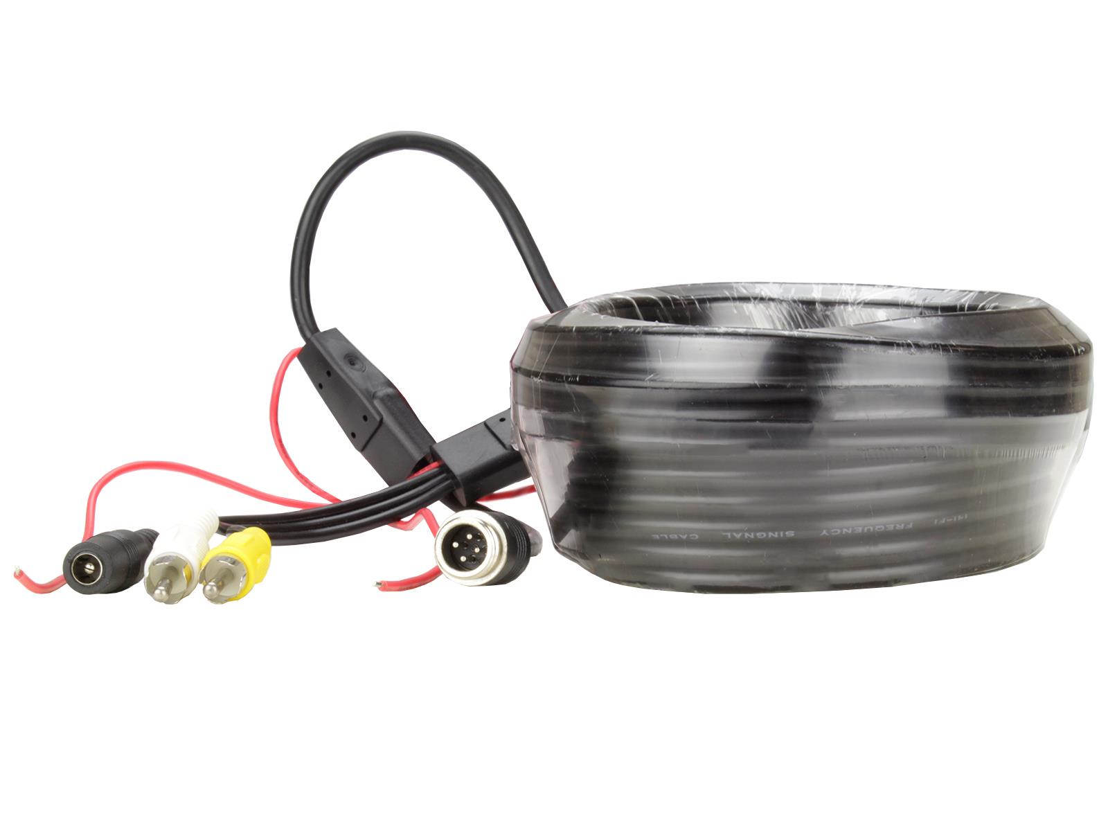 Connects2 CAM-RCA6 4-Pin -> RCA Video kamerajohto 15m Connects2 CAM-RCA6 4-Pin -> RCA Video kamerajohto 15m
