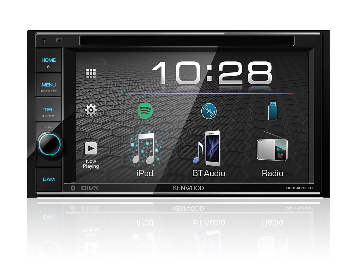 Kenwood DDX4019BT 2-DIN A/V-autosoitin demo Kenwood DDX4019BT 2-DIN A/V-autosoitin demo