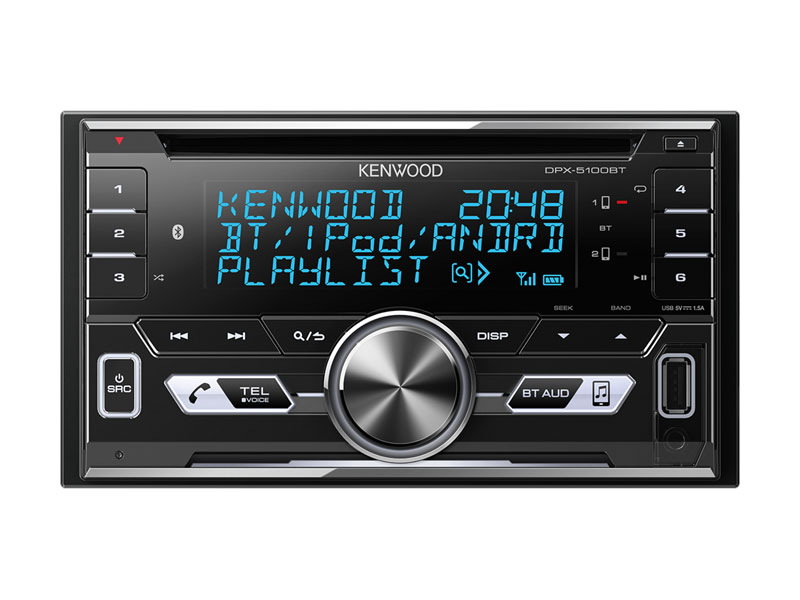 Kenwood DPX-5100BT 2-DIN autosoitin DEMO Kenwood DPX-5100BT 2-DIN autosoitin DEMO