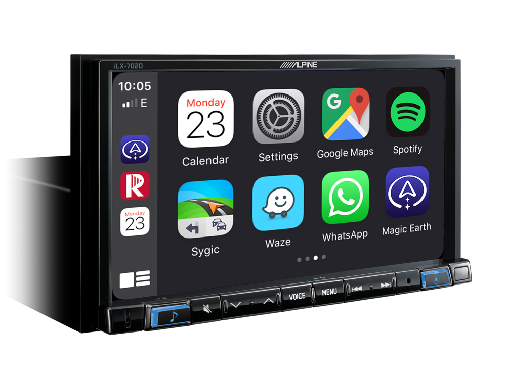 Alpine ILX-702D 2-DIN mediasoitin Alpine ILX-702D 2-DIN mediasoitin