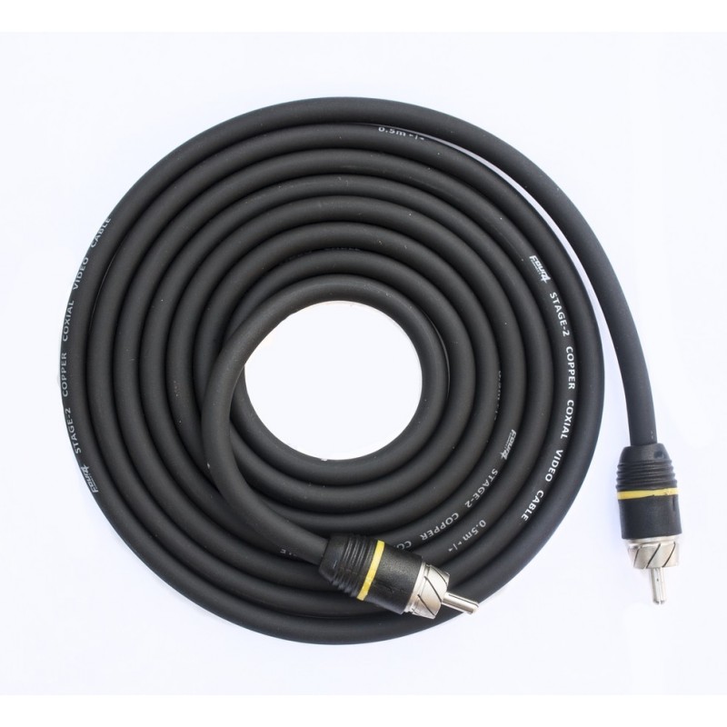 4Connect RCA-Videojatkojohto 5.5m 4Connect RCA-Videojatkojohto 5.5m