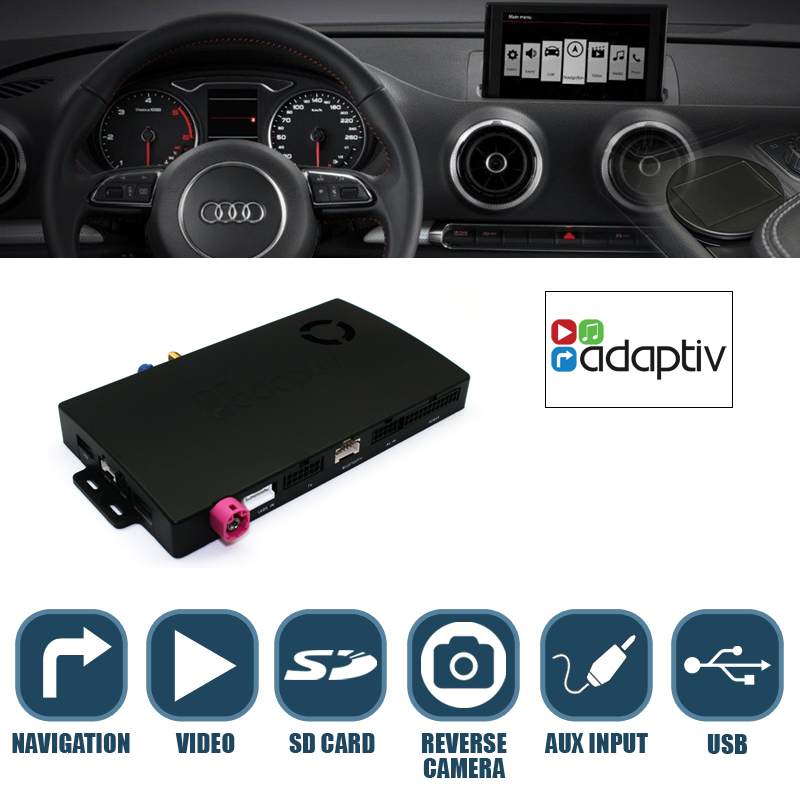 Adaptiv ADV-AU1 Audi A3 navigointi