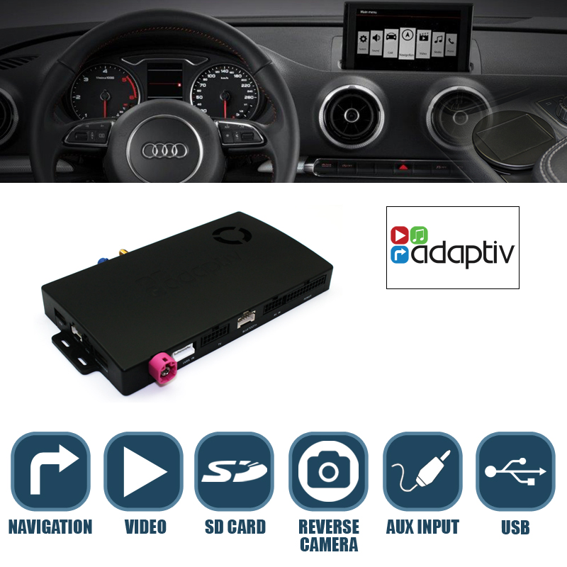 Adaptiv ADV-AU1 Audi A3 navigointi Adaptiv ADV-AU1 Audi A3 navigointi