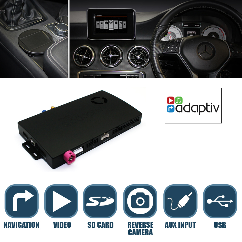 Adaptiv ADV-MB4 Mercedes E-sarja navigointi Adaptiv ADV-MB4 Mercedes E-sarja navigointi