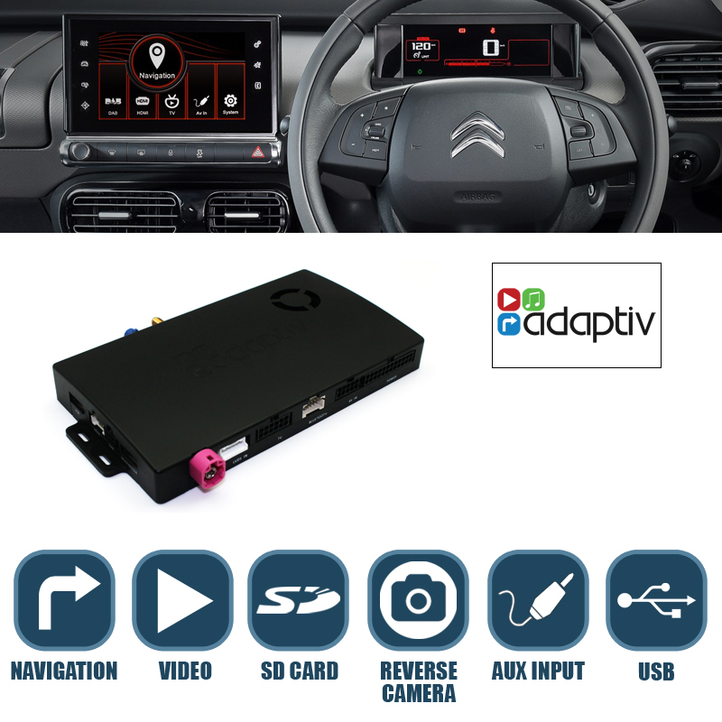 Adaptiv ADV-PSA Peugeot / Citroen navigointi Adaptiv ADV-PSA Peugeot / Citroen navigointi