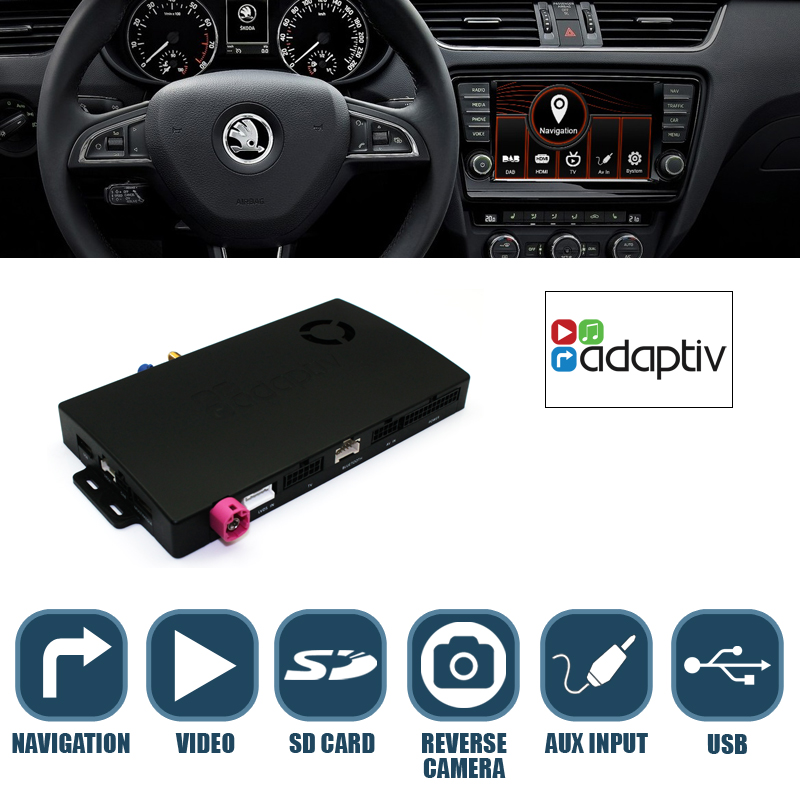 Adaptiv ADV-SK1 Skoda navigointi Adaptiv ADV-SK1 Skoda navigointi