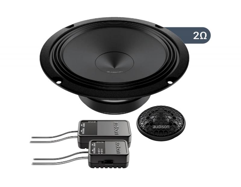 Audison Prima APK165 2Ohm 6,5" 2-tie erillissarja Audison Prima APK165 2Ohm 6,5" 2-tie erillissarja