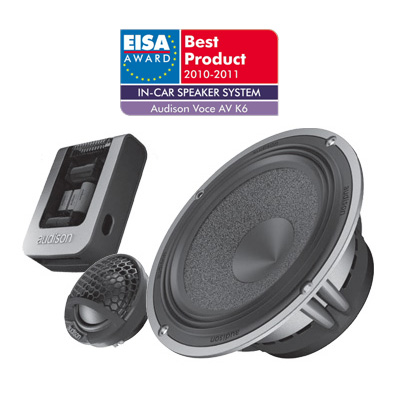 Audison AV K6 6.5" 2-tie-erillissarja Audison AV K6 6.5" 2-tie-erillissarja