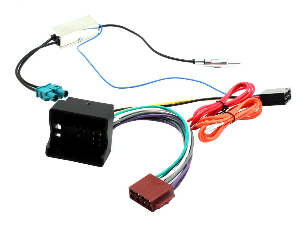 Connects2 CT20VW04 VAG ISO-adapterijohto ja DIN-antenniadapteri/vahvistin Connects2 CT20VW04 VAG ISO-adapterijohto ja DIN-antenniadapteri/vahvistin
