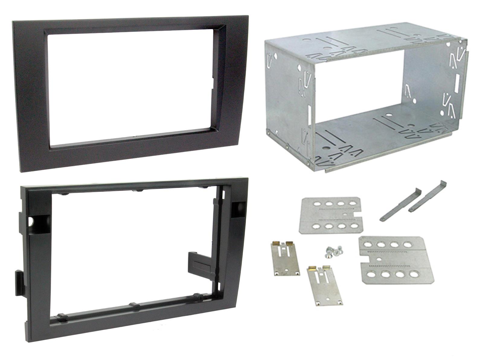 Connects2 CT23AU07 Audi A4 2001 - 2008 2-DIN soitinkehys Connects2 CT23AU07 Audi A4 2001 - 2008 2-DIN soitinkehys