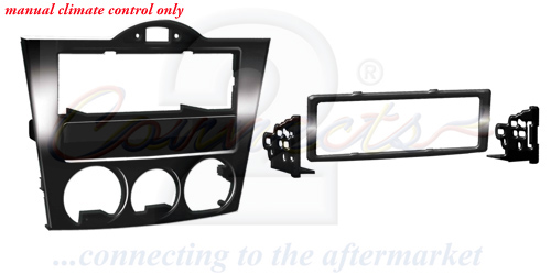 Connects2 CT24MZ12 Mazda RX-8 1-DIN soitinkehys Connects2 CT24MZ12 Mazda RX-8 1-DIN soitinkehys