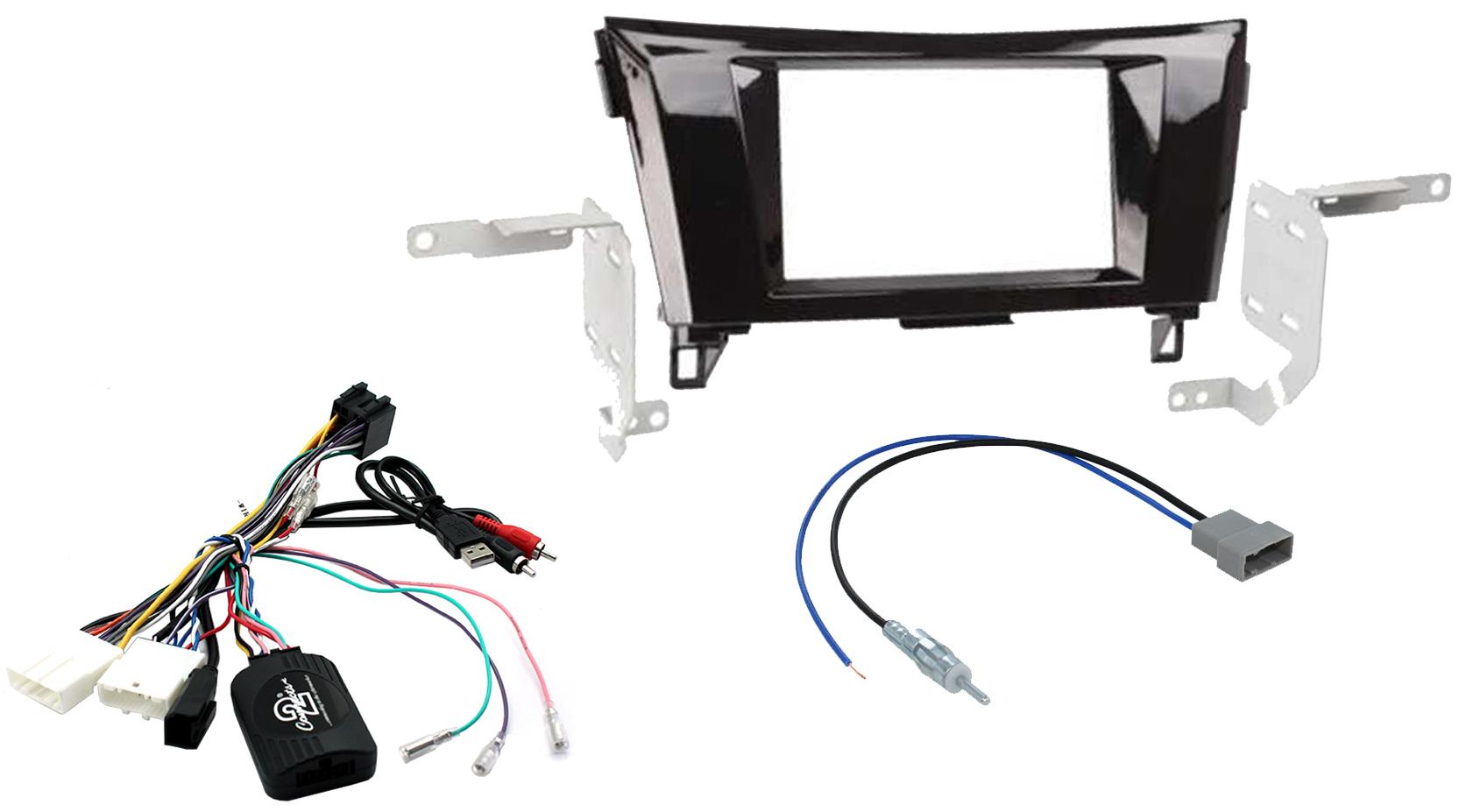 Connects2 CTKNS05 Nissan Qashqai ja X-Trail 2014 - 2017 asennussarja 2-DIN soittimelle Connects2 CTKNS05 Nissan Qashqai ja X-Trail 2014 - 2017 asennussarja 2-DIN soittimelle