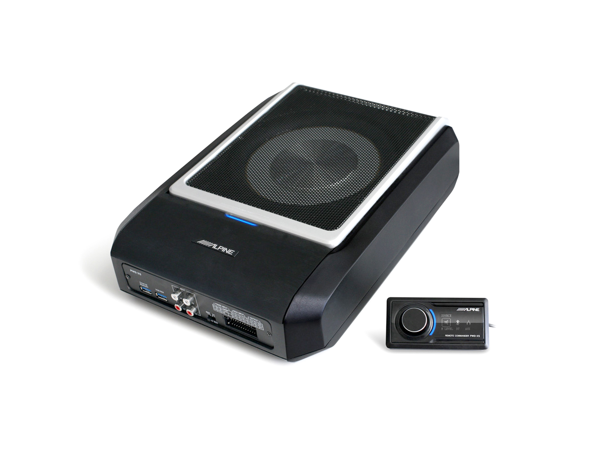 Alpine PWD-X5 8" aktiivisubwoofer Alpine PWD-X5 8" aktiivisubwoofer