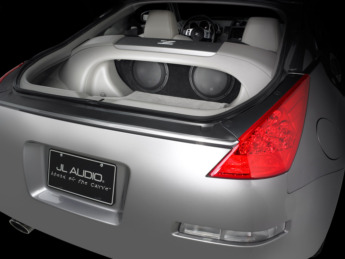 JL Audio stealthbox Nissan Z350 JL Audio stealthbox Nissan Z350
