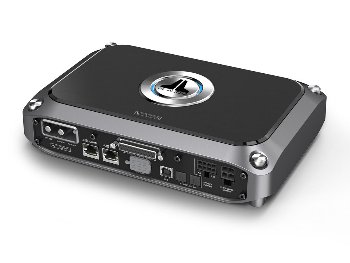 JL Audio VX700/5i 5-kanavainen DSP-vahvistin JL Audio VX700/5i 5-kanavainen DSP-vahvistin