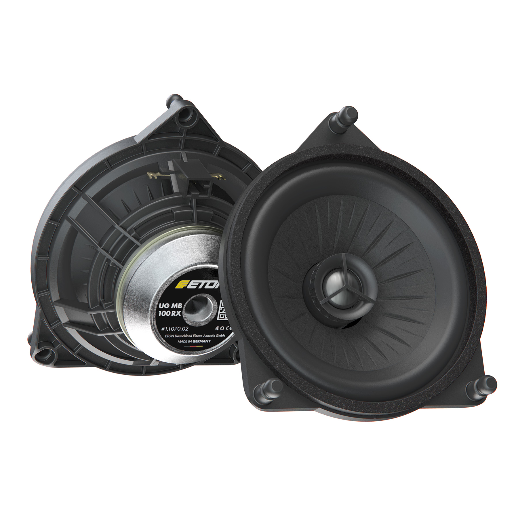 Eton 4" MB100RX Mercedes coaxial kaiuttimet Eton 4" MB100RX Mercedes coaxial kaiuttimet
