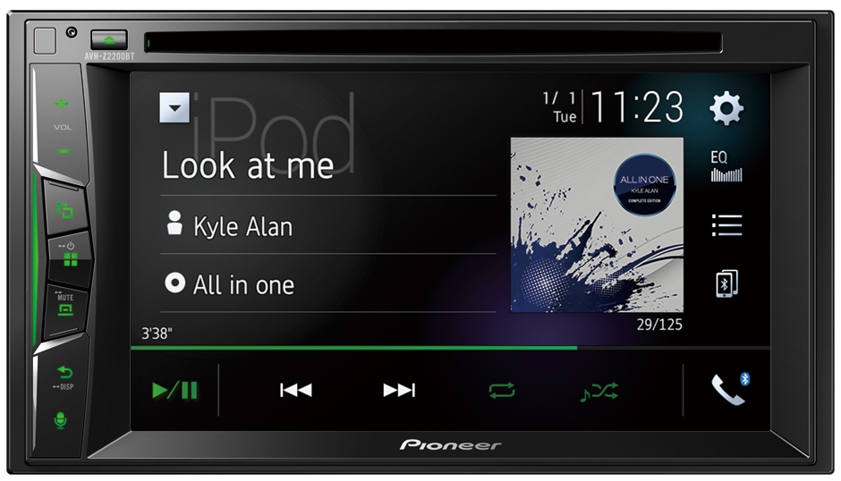 Pioneer AVH-Z2200BT 2-DIN soitin Pioneer AVH-Z2200BT 2-DIN soitin