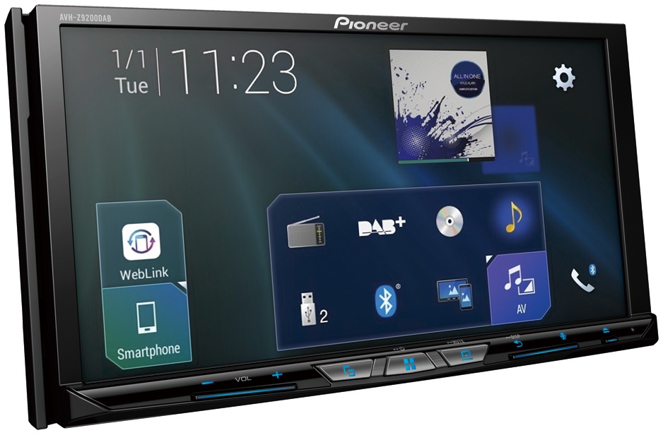 Pioneer AVH-Z9200DAB 2-DIN multimedia soitin Pioneer AVH-Z9200DAB 2-DIN multimedia soitin