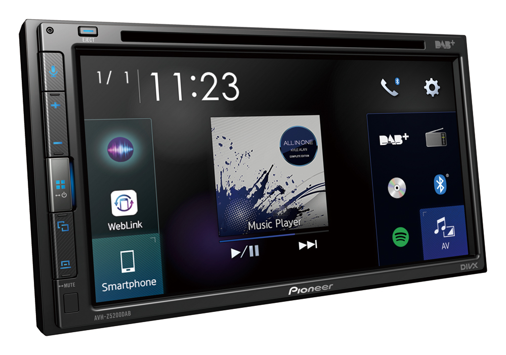 Pioneer AVH-Z5200DAB 2-DIN soitin Pioneer AVH-Z5200DAB 2-DIN soitin