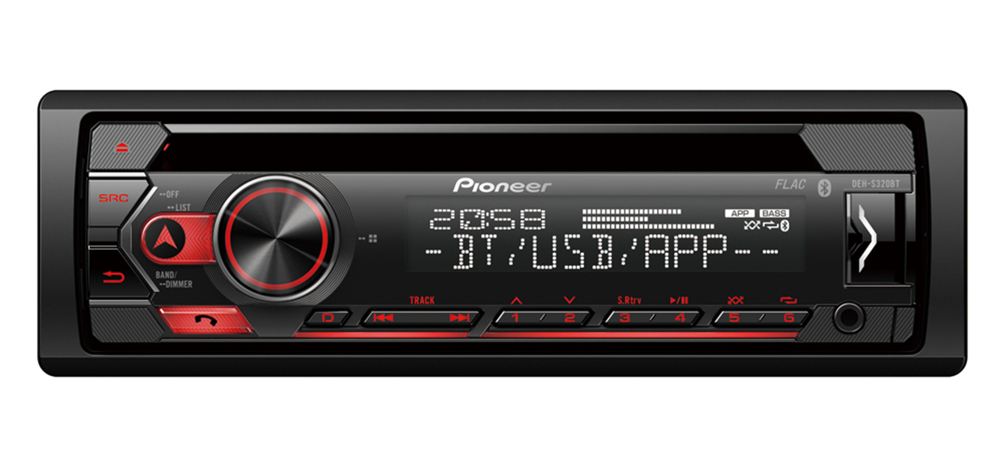 Pioneer DEH-S320BT 1-DIN autosoitin Pioneer DEH-S320BT 1-DIN autosoitin