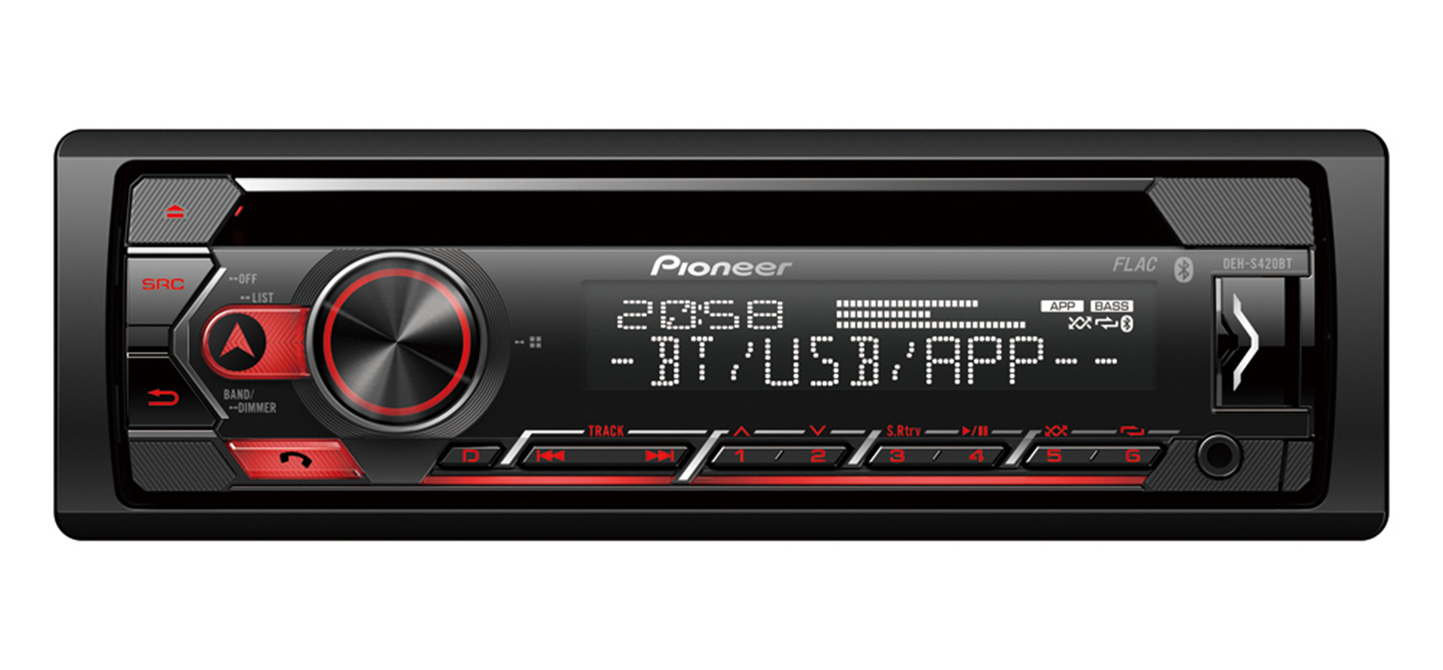 Pioneer DEH-S420BT 1-DIN autosoitin Pioneer DEH-S420BT 1-DIN autosoitin