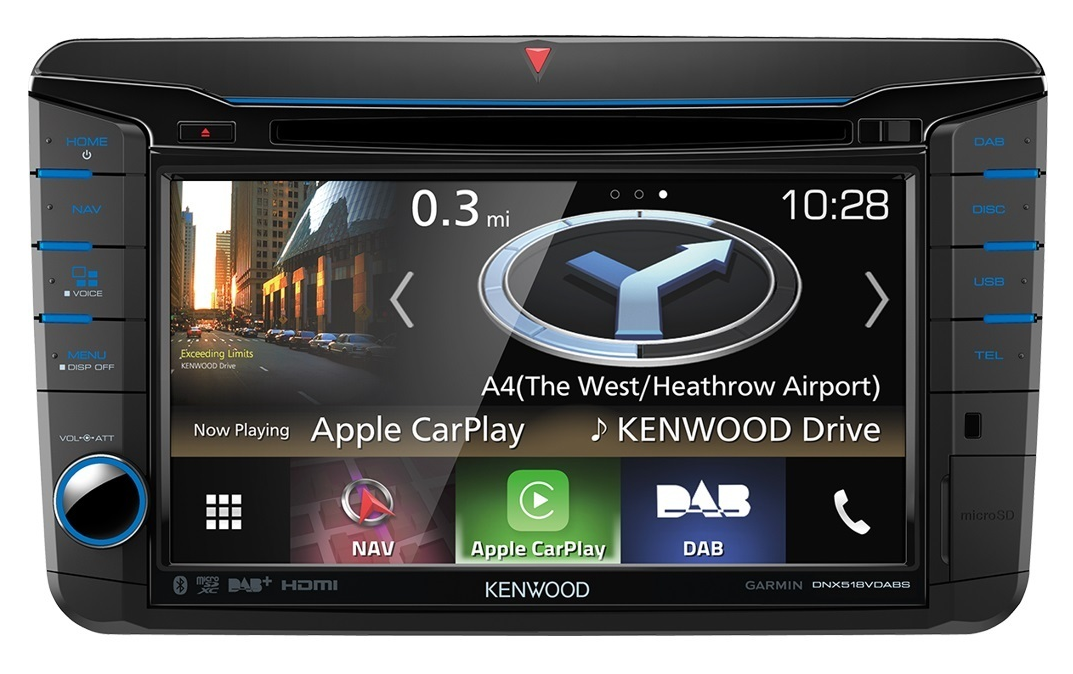 Kenwood DNX518VDABS VAG navisoitin Kenwood DNX518VDABS VAG navisoitin