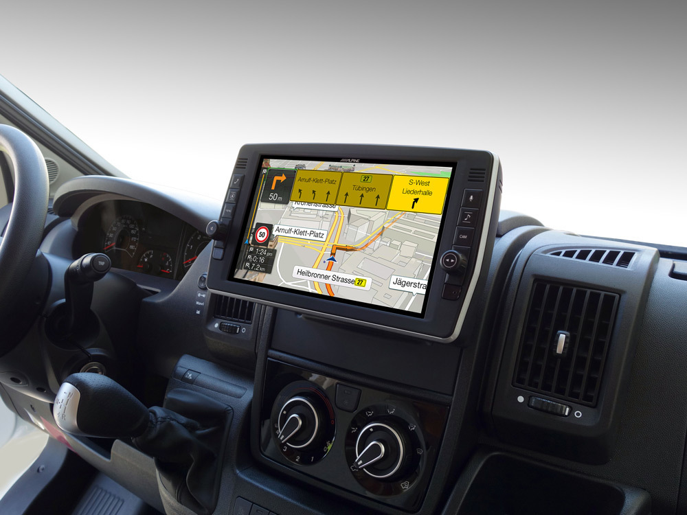 Alpine X903D-DU2 Alpinen 9" Navi-soitin Fiat Ducato Alpine X903D-DU2 Alpinen 9" Navi-soitin Fiat Ducato
