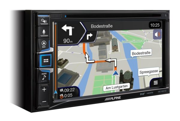 Alpine INE-W611D 2-DIN navisoitin Alpine INE-W611D 2-DIN navisoitin