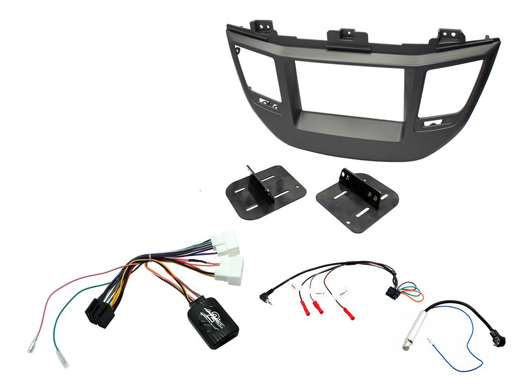 Connects2 CTKHY21L Hyundai Tucson 2-DIN asennussarja Connects2 CTKHY21L Hyundai Tucson 2-DIN asennussarja