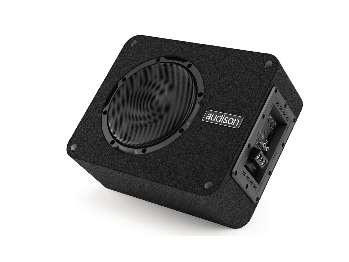 Audison APBX 8 AS2 8" koteloitu subi * Audison APBX 8 AS2 8" koteloitu subi *