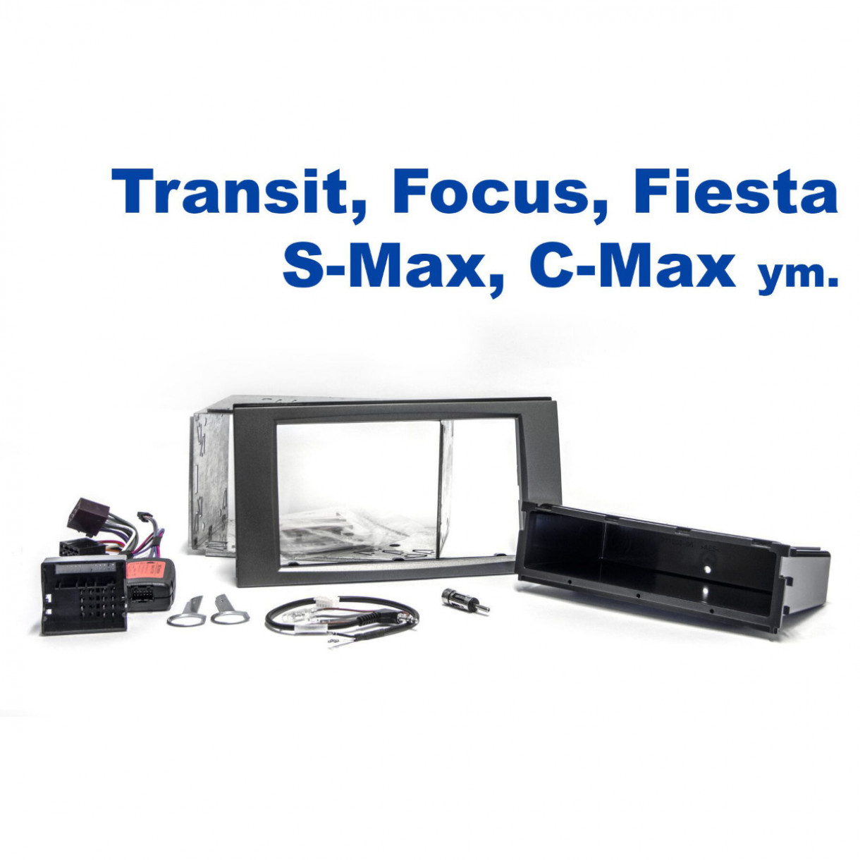 AH-KIT-FORD02 Ford Transit 06-13 1/2-DIN soittimen asennussarja