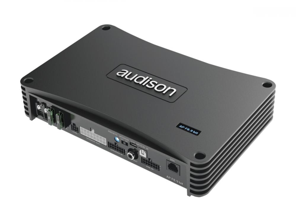 Audison Prima APF8.9 bit 8-kanavainen 24V DSP-vahvistin Audison Prima APF8.9 bit 8-kanavainen 24V DSP-vahvistin