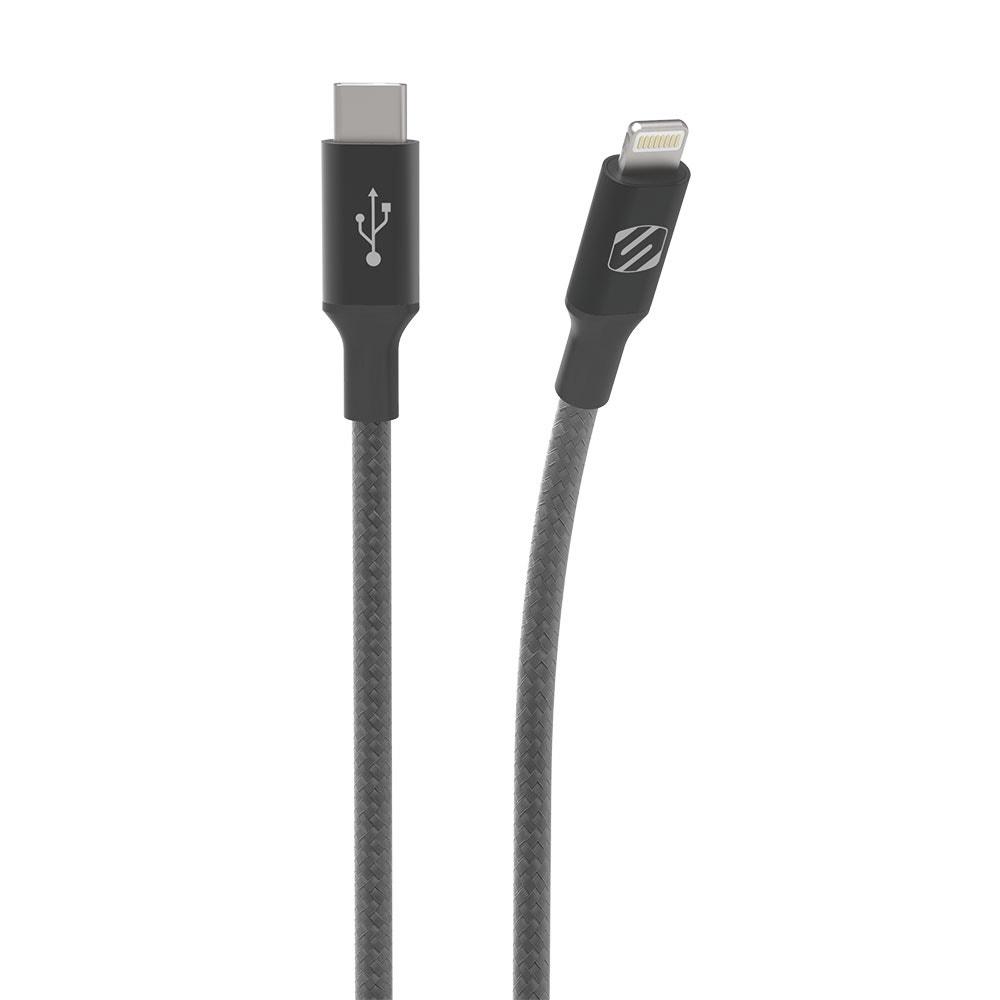 Scosche StrikeLine™ Premium USB-C - Lightning latausjohto,  2.4 metriä