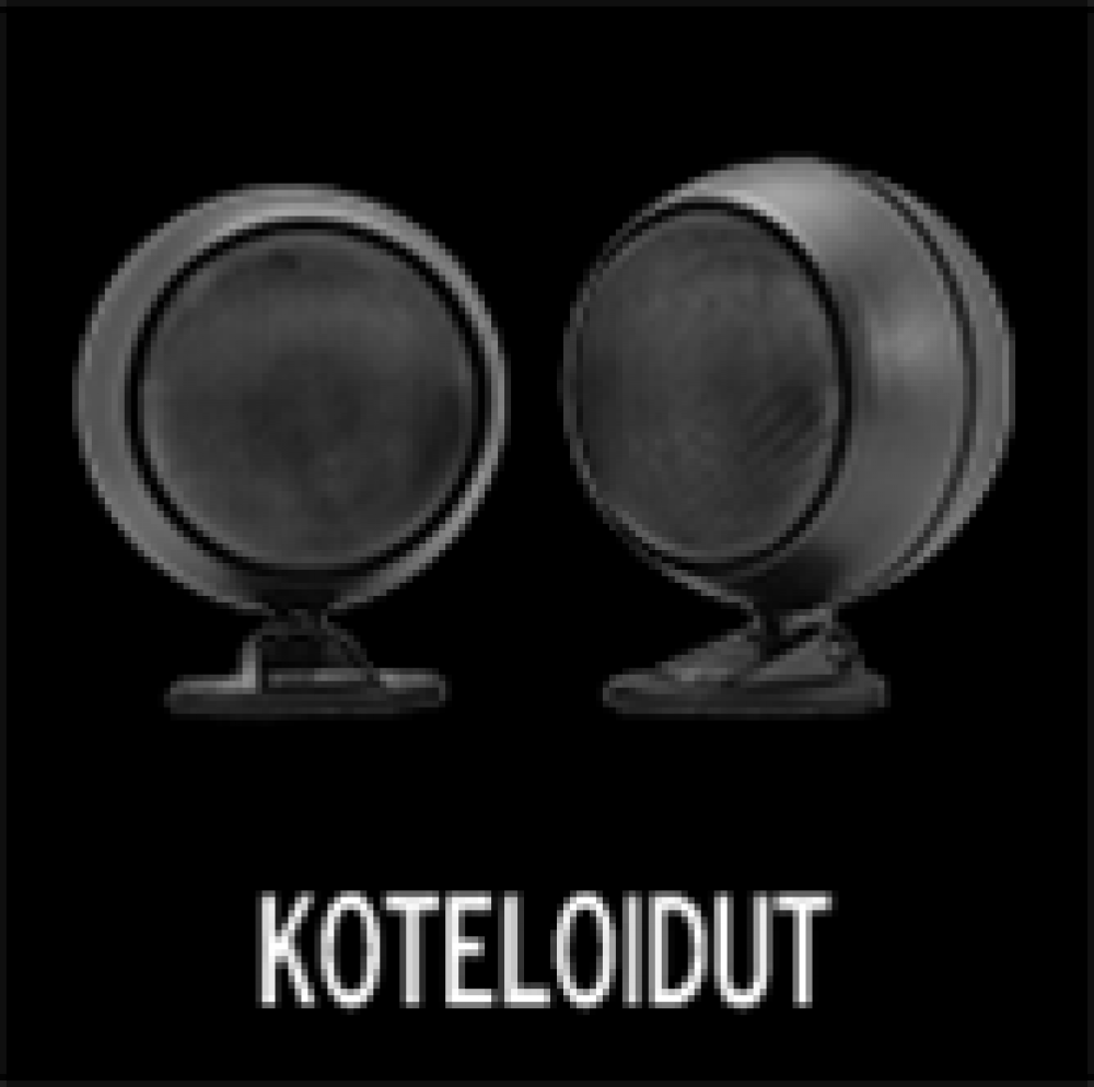 Koteloidut kaiuttimet