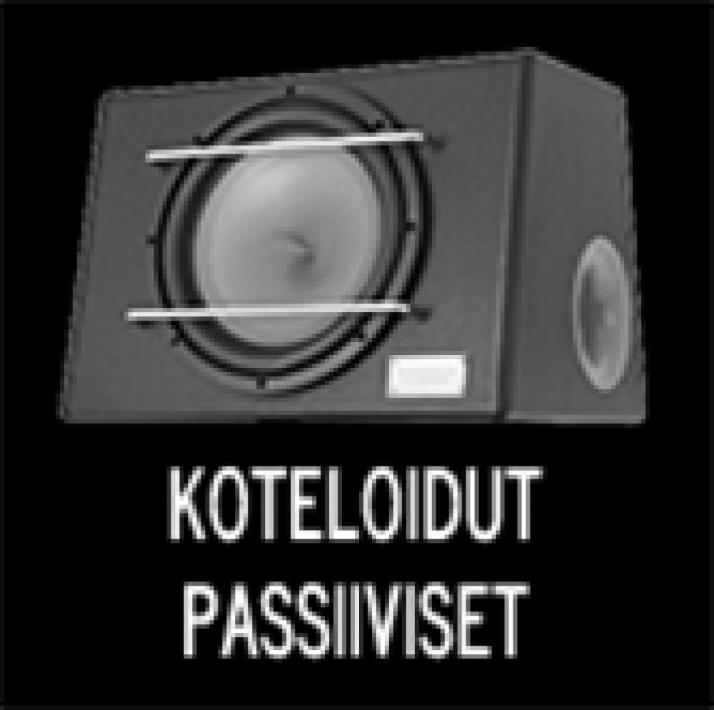 Koteloidut passiiviset