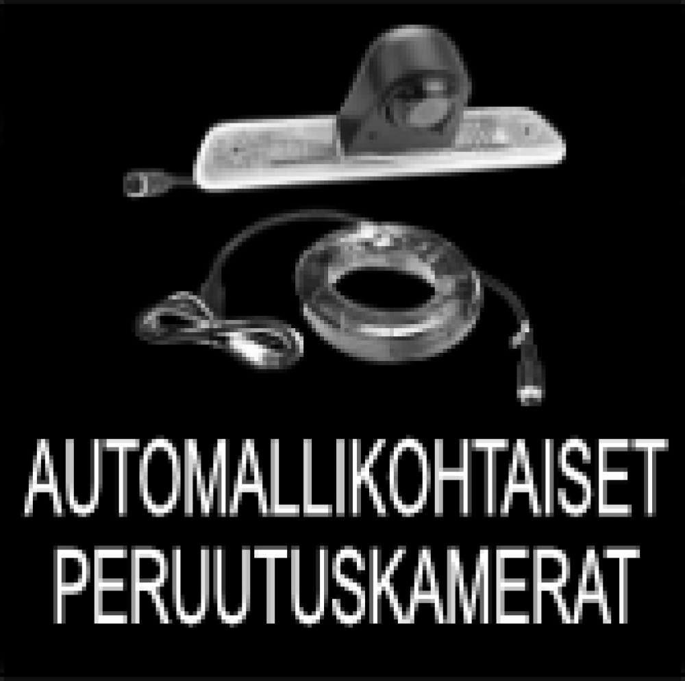 Automallikohtaiset peruutuskamerat