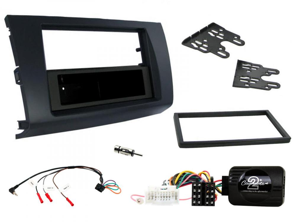 Connects2 CTKSZ07 Suzuki Swift 2005-2010 1/2-DIN asennussarja Connects2 CTKSZ07 Suzuki Swift 2005-2010 1/2-DIN asennussarja