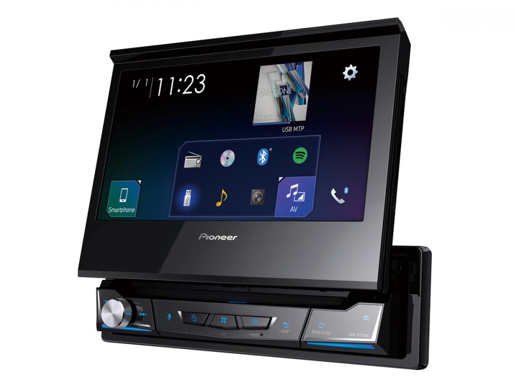 Pioneer AVH-A7100BT 1-DIN DVD-soitin