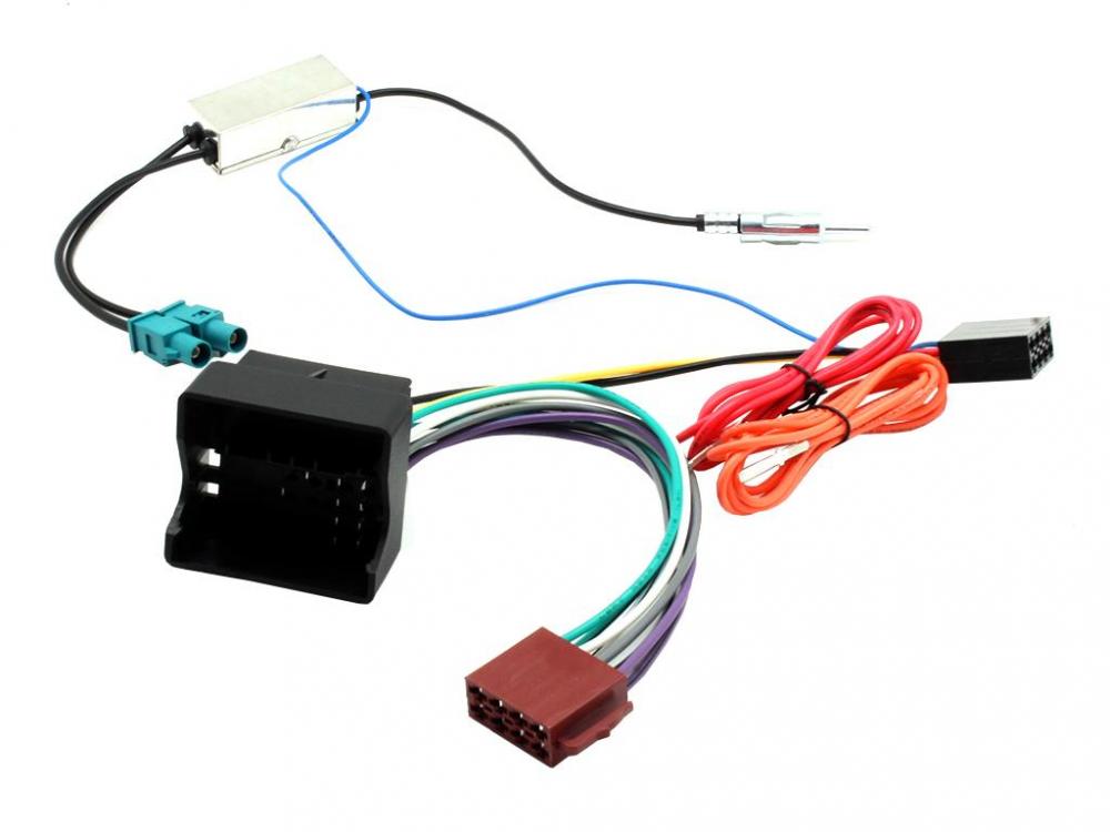 Connects2 CT20VW04 VAG ISO-adapterijohto ja DIN-antenniadapteri/vahvistin Connects2 CT20VW04 VAG ISO-adapterijohto ja DIN-antenniadapteri/vahvistin