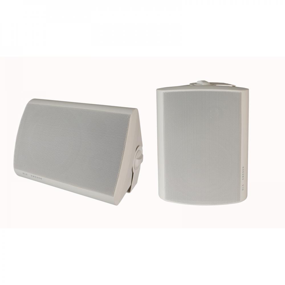 DLS MB6iW speakers, white DLS MB6iW speakers, white