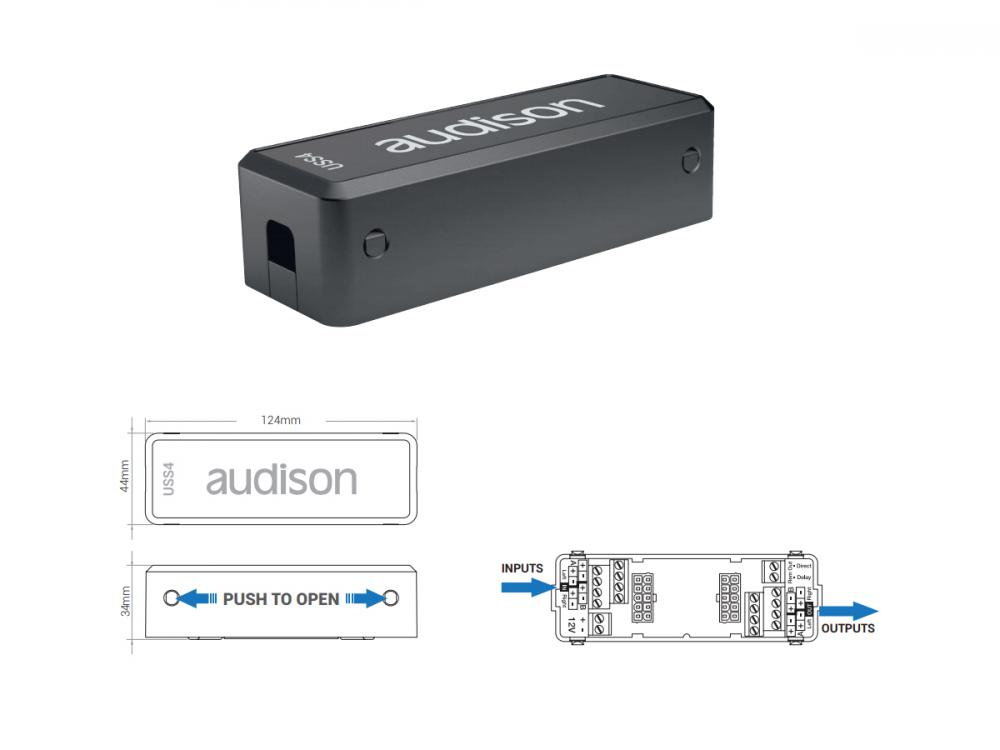 Audison USS4 jännitetunnistin