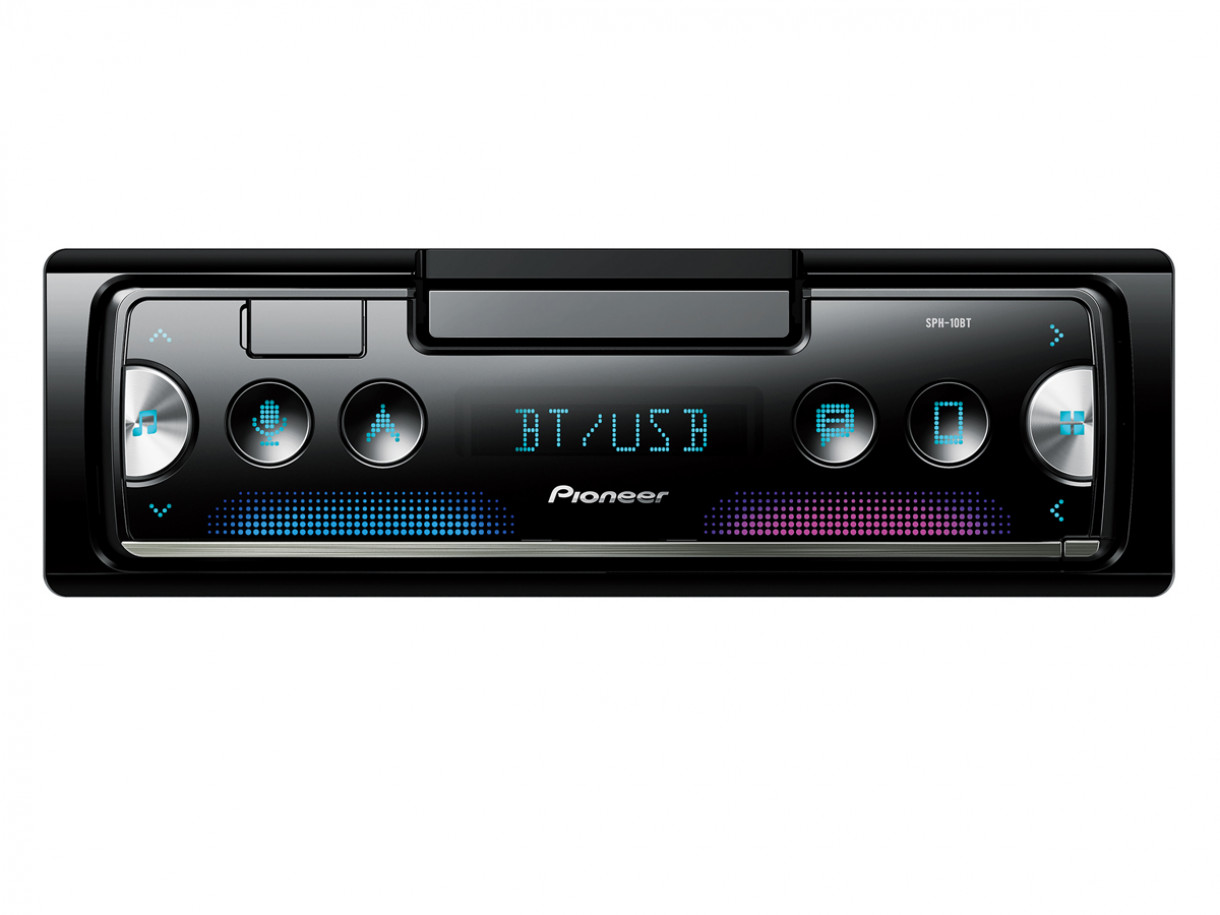 Pioneer SPH-10BT 1-DIN autosoitin, DEMO